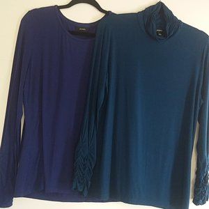 ALFANI Tops (2x) size L long sleeve for women.